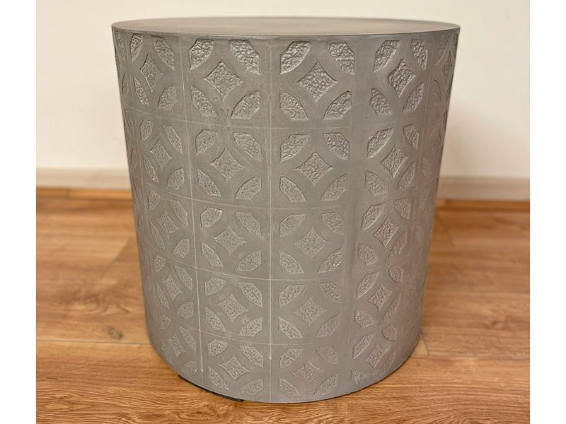 Textured Side Table 