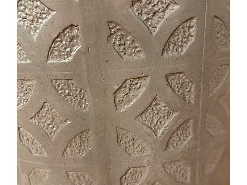 Textured Side Table 