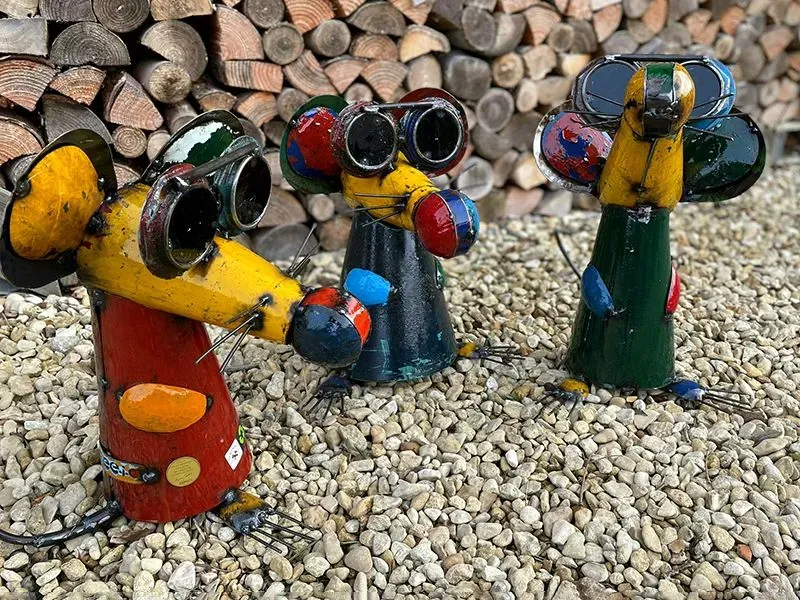 Three Blind Mice -Tom, Dick and Harry-Garden Furniture Centre-LowRange,Under 100,Animal Garden Ornaments,Think Outside Range,Metal Garden Ornaments,Think Outside Range Ranges,48Hour Dispatch-{collection_title}