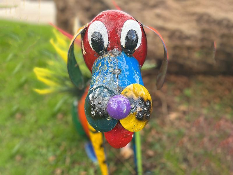 Dynamo the Dog Planter