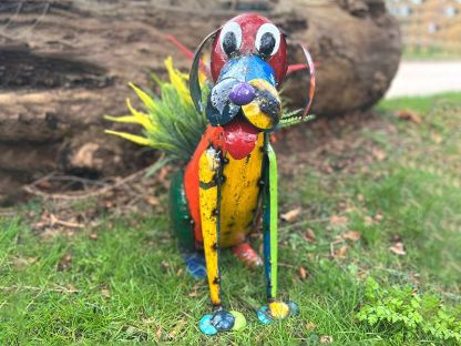 Dynamo the Dog Planter