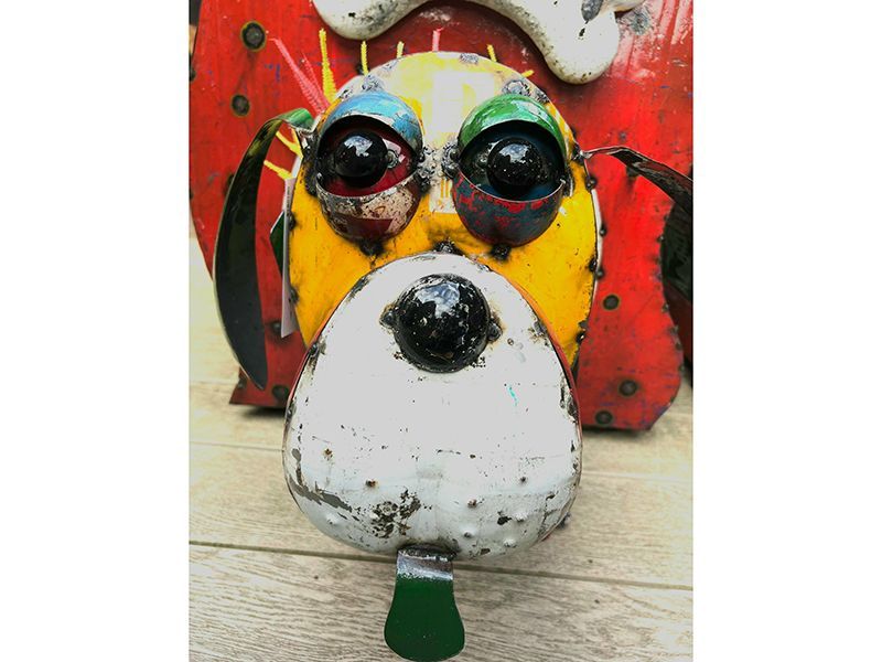 Hound Dog Planter-Garden Furniture Centre-48Hour Dispatch,LowRange,Ornaments Accessories,Ornaments,Accessories,Ranges,Animal Garden Ornaments,Think Outside Range,Metal Garden Ornaments,Garden Planters,Think Outside Range Ranges-{collection_title}
