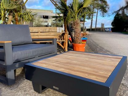 St.Lucia Modular Coffee Table with Teak Top