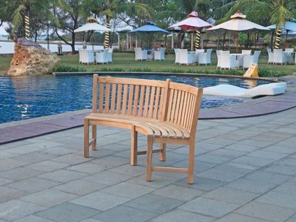 Contour Curved Bench 