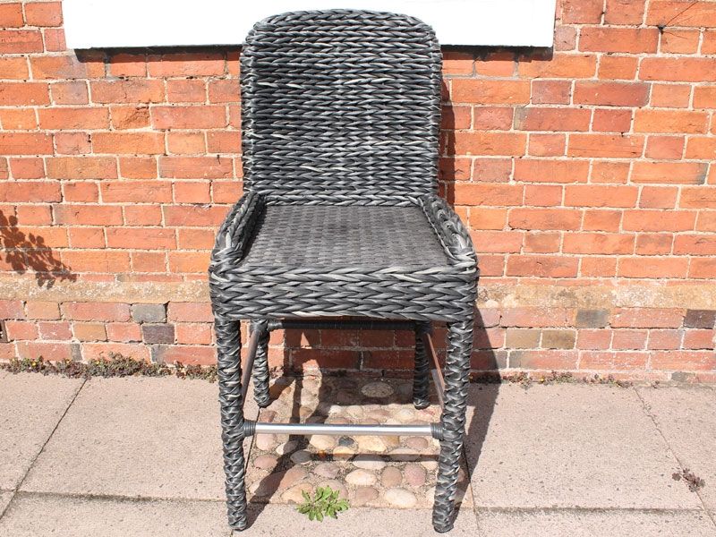 Midnight Montana Bar Stool-Garden Furniture Centre-MidRange,Outdoor Dining,Outdoor Furniture,Rattan Furniture,Montana Range,Rattan,Rattan Chairs,Montana-{collection_title}