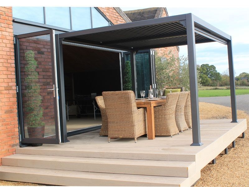 Galaxy Gazebo | 3 X 3M-Garden Furniture Centre-HighRange,Free Standing,Gazebos,The Galaxy Gazebo Range,Metal Gazebos,Galaxy Louvered Roof Gazebo Range,Galaxy Gazebo Range Ranges,Ranges,Spring & Summer Sale,Autumn & Winter Sale,Galaxy Range Gazebos,Sale-{collection_title}