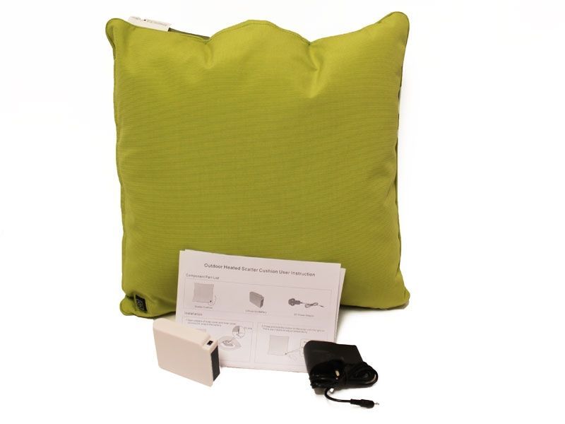 Heated Outdoor Scatter Cushion