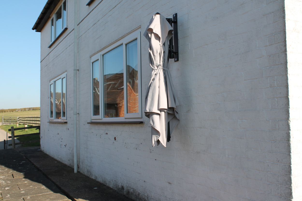 Square Wall Mounted Parasol