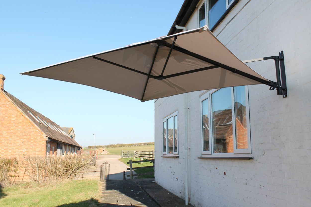 Square Wall Mounted Parasol