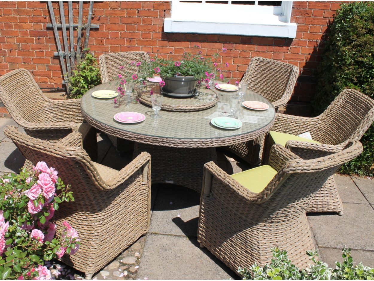 Montana Round Dining Table-Garden Furniture Centre-MidInstock,instock,HighRange,MidRange,Dining Table,Outdoor Furniture,Rattan Furniture,Montana Range,Outdoor Dining,Rattan,Tables,Montana,Rattan Tables-{collection_title}