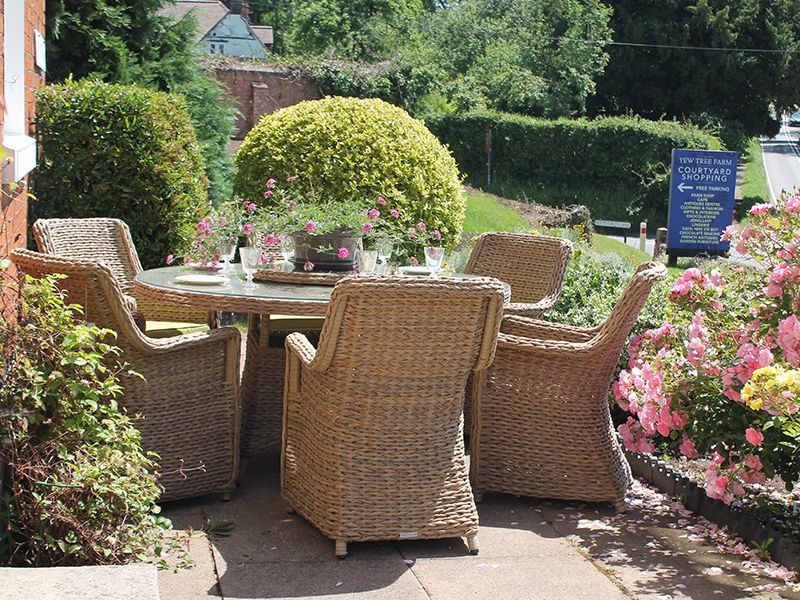 Montana 6 Chair Dining Set -Garden Furniture Centre-HighRange,Rattan,Tables,Dining Set,Rattan Furniture,Montana Range,Outdoor Dining-{collection_title}