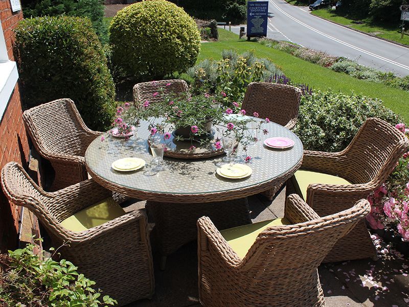 Montana 6 Chair Dining Set -Garden Furniture Centre-HighRange,Rattan,Tables,Dining Set,Rattan Furniture,Montana Range,Outdoor Dining-{collection_title}