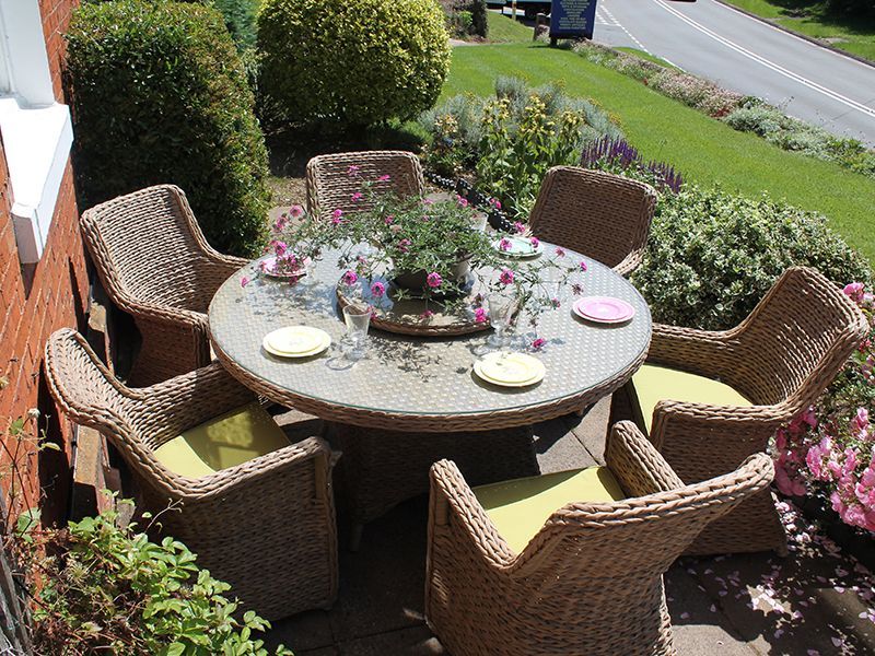 Montana 6 Chair Dining Set -Garden Furniture Centre-HighRange,Rattan,Tables,Dining Set,Rattan Furniture,Montana Range,Outdoor Dining-{collection_title}