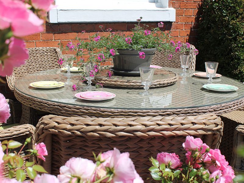 Montana 6 Chair Dining Set -Garden Furniture Centre-HighRange,Rattan,Tables,Dining Set,Rattan Furniture,Montana Range,Outdoor Dining-{collection_title}