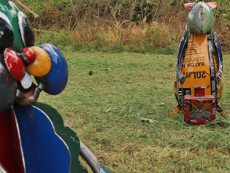 I see the Light Rabbit-Garden Furniture Centre-48Hour Dispatch,LowRange,Under 100,Ornaments,Ranges,Animal Garden Ornaments,Think Outside Range,Metal Garden Ornaments,Think Outside Range Ranges,Gifts,Ornaments Accessories,Accessories-{collection_title}