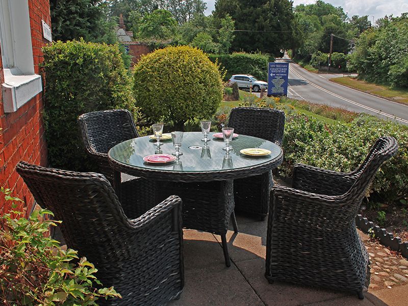 Midnight Montana 4 Chair Dining Set