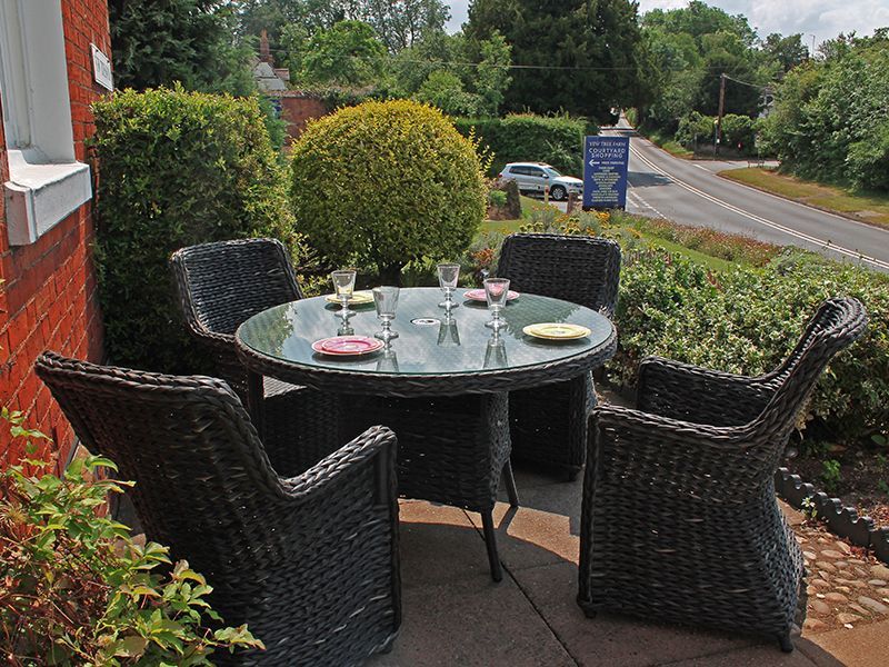 Midnight Montana 4 Chair Dining Set