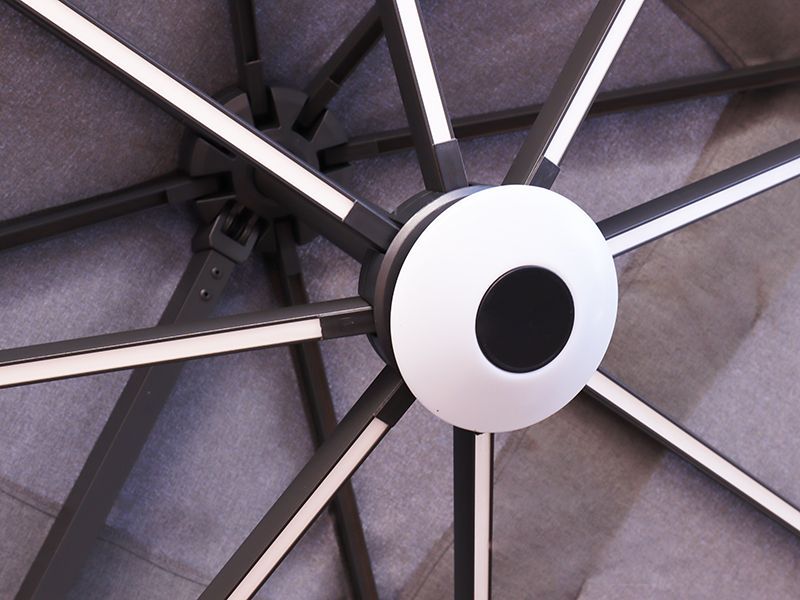 Royal 3M Square LED Parasol