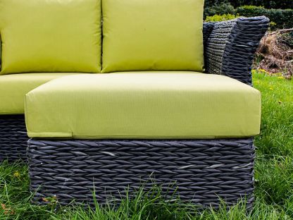 Midnight Montana Footstool - Outdoor