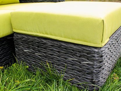 Midnight Montana Footstool - Outdoor
