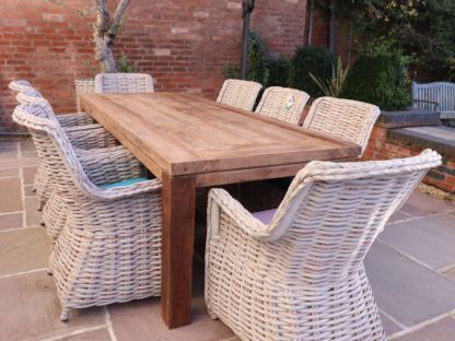 York 8 Chair Dining Set