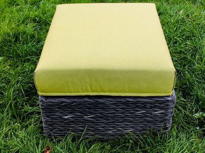 Midnight Montana Footstool - Outdoor