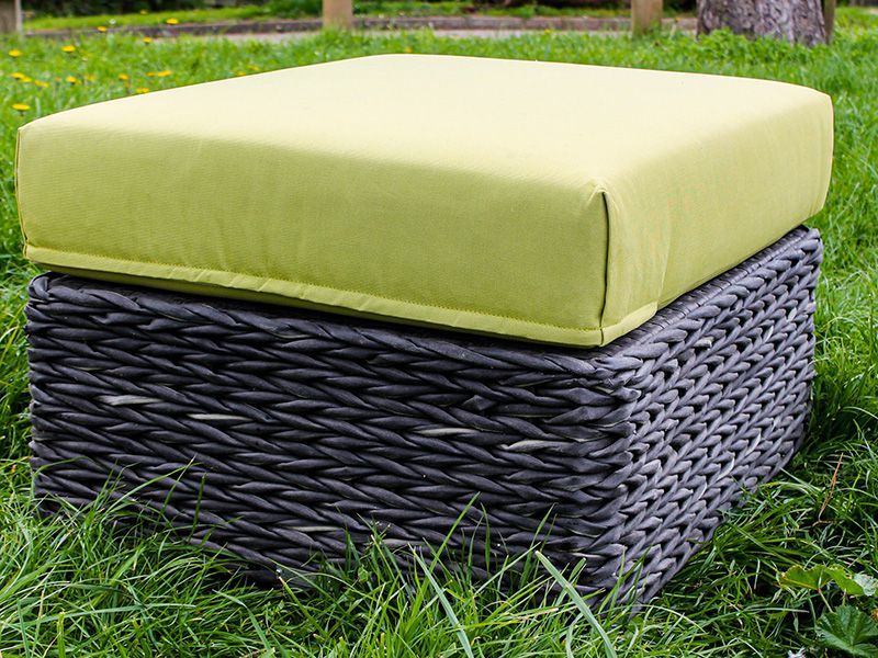 Midnight Montana Footstool - Outdoor