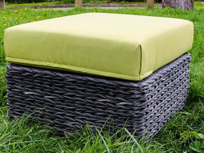 Midnight Montana Footstool - Outdoor