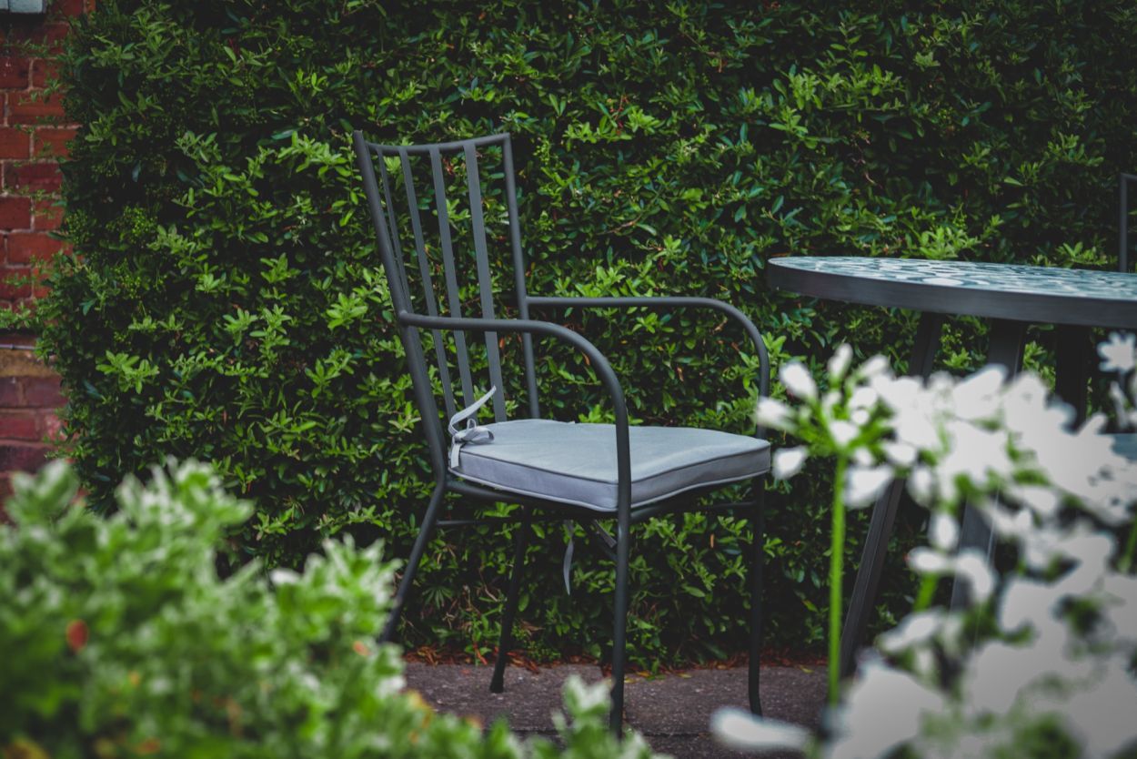 Terrazzo 90cm Table Set -Garden Furniture Centre-MidRange,Metal,Tables,Dining Set,Outdoor Furniture,Metal Furniture,Outdoor Dining,Balcony & Duo Sets-{collection_title}