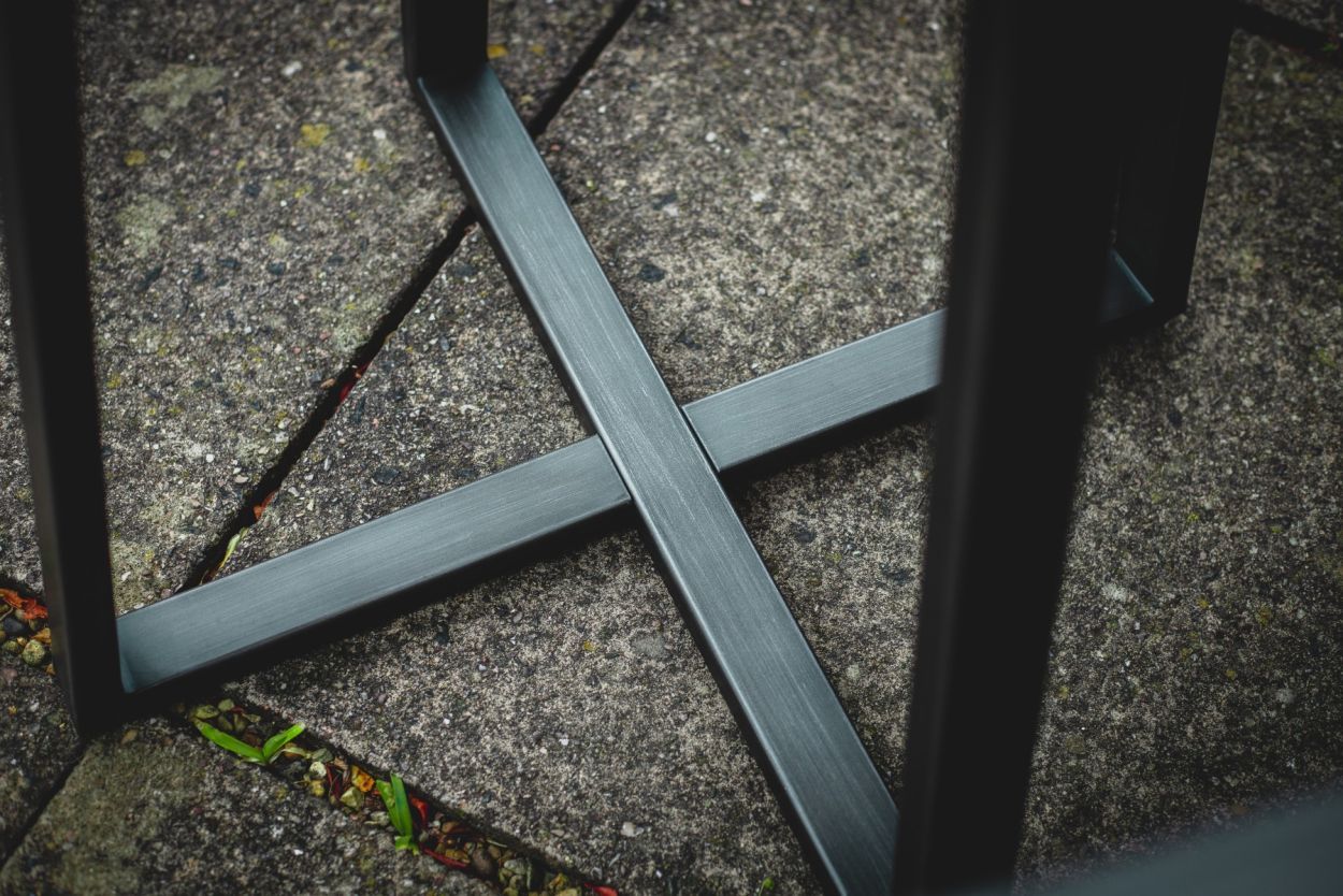 Terrazzo 90cm Table Set -Garden Furniture Centre-MidRange,Metal,Tables,Dining Set,Outdoor Furniture,Metal Furniture,Outdoor Dining,Balcony & Duo Sets-{collection_title}