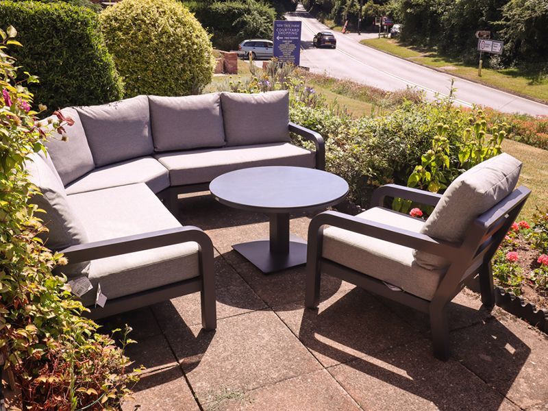 Timber Rounded Corner Lounge Set | Life Range