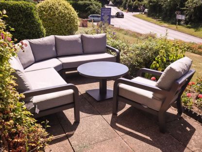 Timber Rounded Corner Lounge Set | Life Range