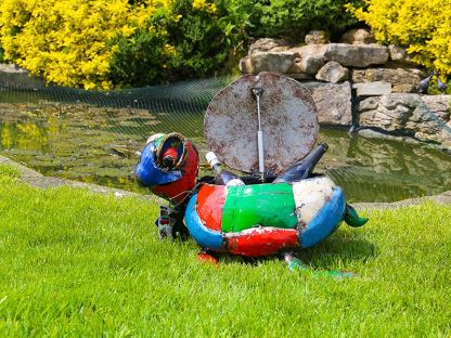 Terence The Turtle Drinks Cooler Green