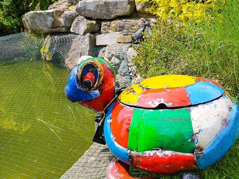 Terence The Turtle Drinks Cooler Green