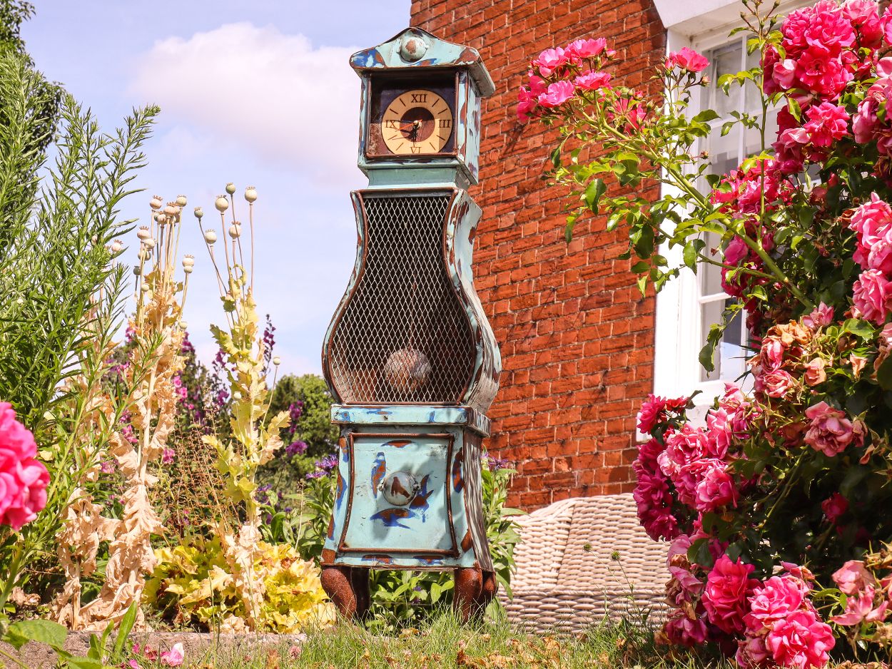 Tic Toc The Clock -Garden Furniture Centre-48Hour Dispatch,LowRange,Ornaments,Ranges,Think Outside Range,Metal Garden Ornaments,Think Outside Range Ranges,Ornaments Accessories,Accessories-{collection_title}