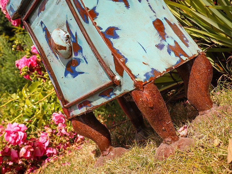 Tic Toc The Clock -Garden Furniture Centre-48Hour Dispatch,LowRange,Ornaments,Ranges,Think Outside Range,Metal Garden Ornaments,Think Outside Range Ranges,Ornaments Accessories,Accessories-{collection_title}