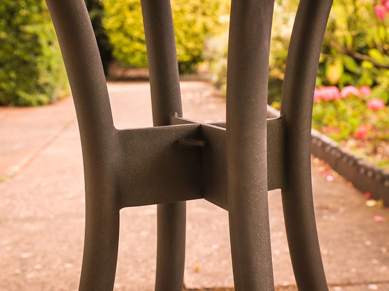 Carnglaze 90cm Table-Garden Furniture Centre-LowRange,Dining Table,Outdoor Dining,Metal,Outdoor Furniture,Metal Furniture,Balcony & Duo Sets,Tables,Metal Tables,Metal Tables Metal-{collection_title}