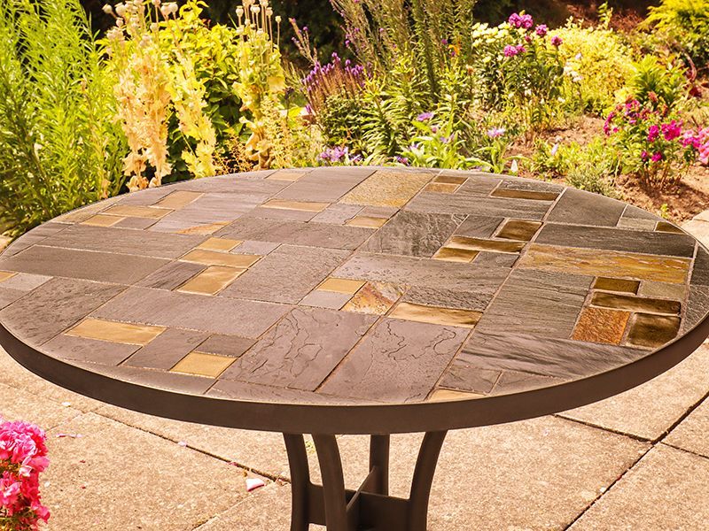 Carnglaze 4 Chair Dining Set-Garden Furniture Centre-MidRange,Tables,Dining Set,Metal,Outdoor Furniture,Metal Furniture,Outdoor Dining-{collection_title}