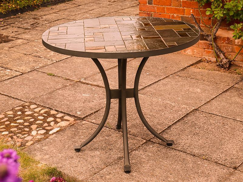 Carnglaze 4 Chair Dining Set-Garden Furniture Centre-MidRange,Tables,Dining Set,Metal,Outdoor Furniture,Metal Furniture,Outdoor Dining-{collection_title}