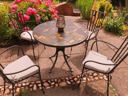 Carnglaze 4 Chair Dining Set