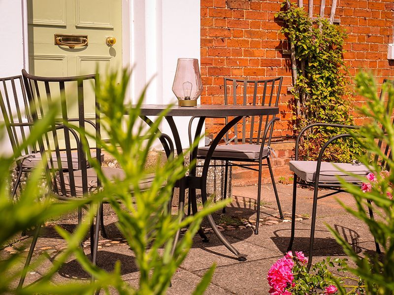 Carnglaze 4 Chair Dining Set-Garden Furniture Centre-MidRange,Tables,Dining Set,Metal,Outdoor Furniture,Metal Furniture,Outdoor Dining-{collection_title}