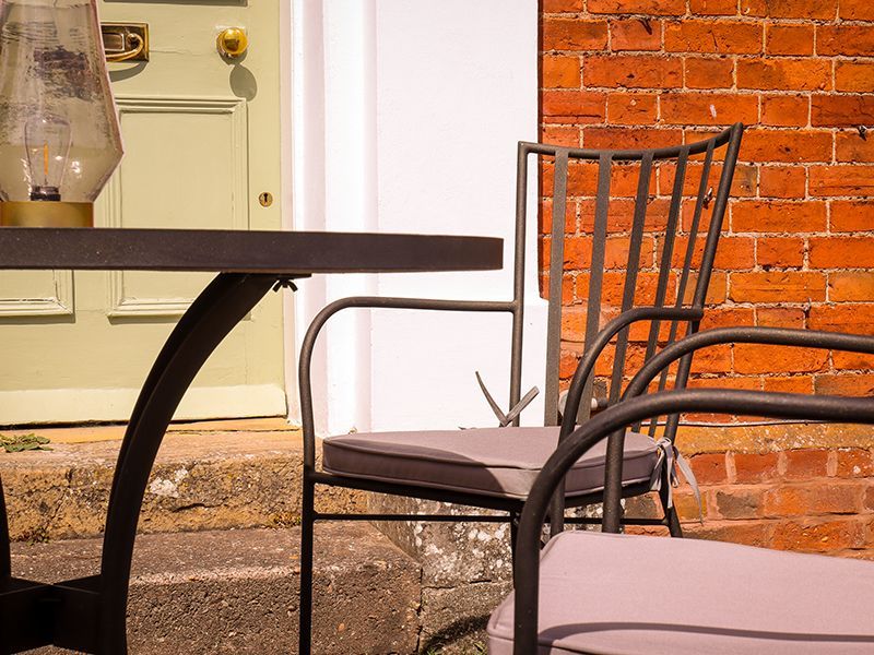 Carnglaze 4 Chair Dining Set-Garden Furniture Centre-MidRange,Tables,Dining Set,Metal,Outdoor Furniture,Metal Furniture,Outdoor Dining-{collection_title}