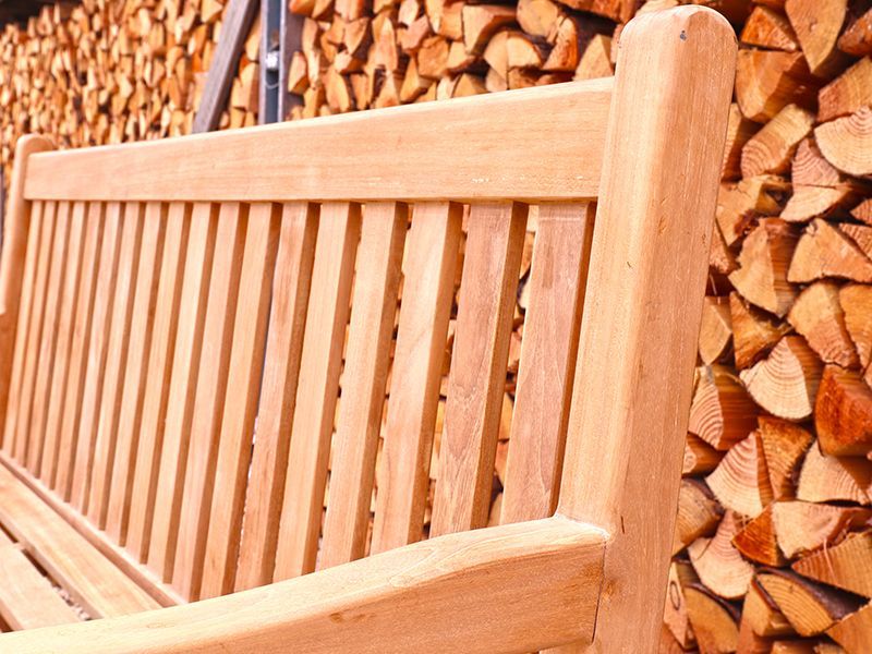 Rishi 1.5m Bench-Garden Furniture Centre-MidRange,Active,park benches,Benches,Outdoor Furniture,Teak Benches Benches,Memorial Benches,Teak,Teak Benches-{collection_title}