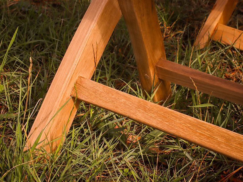 Sandhurst Folding Footstool/Coffee Table-Garden Furniture Centre-48Hour Dispatch,LowRange,Under 100,Outdoor Furniture,Conservatory,Teak Garden Furniture,Indoor Accessories,Ornaments Accessories,Accessories-{collection_title}