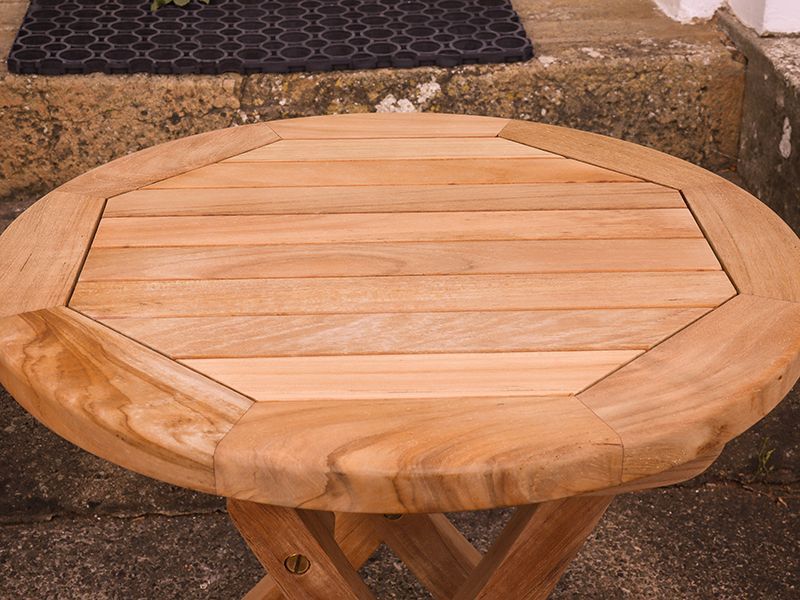 Balmoral 50cm Folding Coffee Table -Garden Furniture Centre-LowRange,Under 100,Coffee Table,Teak,Tables,Teak Tables-{collection_title}