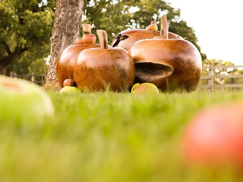 Apple Wooden Ornament-Garden Furniture Centre-Root,48Hour Dispatch,LowRange,Under 100,Information,Ornaments Accessories,Accessories,Ornaments,Reclaimed Furniture,Wooden Garden Ornaments,Accessories Sale,Mother's Day-{collection_title}