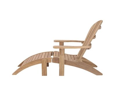 Double Adirondack Chair Set