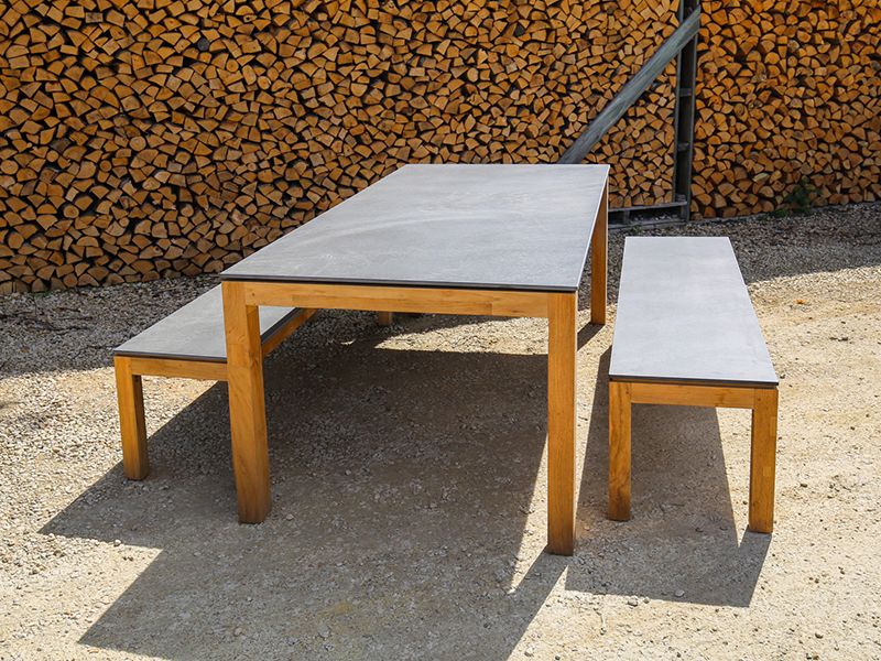 Sierra Bench Set-Garden Furniture Centre-HighRange,Teak,Tables,Dining Set,Outdoor Furniture,Teak Garden Furniture,Outdoor Dining-{collection_title}