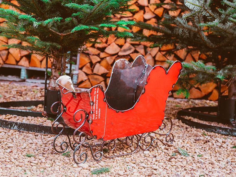 Mini Sleigh-Garden Furniture Centre-48Hour Dispatch,LowRange,Under 100,Ornaments Accessories,Ornaments,Accessories,Ranges,Think Outside Range,Metal Garden Ornaments,Novelty Drinks Coolers,Think Outside Range Ranges,Halloween & Festive,Festive Ornaments,Festive Coolers,Gifts,Christmas-{collection_title}