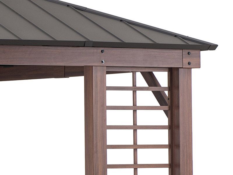 Winchester Hard Top Gazebo-Garden Furniture Centre-HighRange,Free Standing,Gazebos,Metal Gazebos,All Seasons Gazebos,Solariums Gazebos,Garden Rooms Gazebos,All Seasons Gazebo Range,All Seasons Range,Solariums-{collection_title}